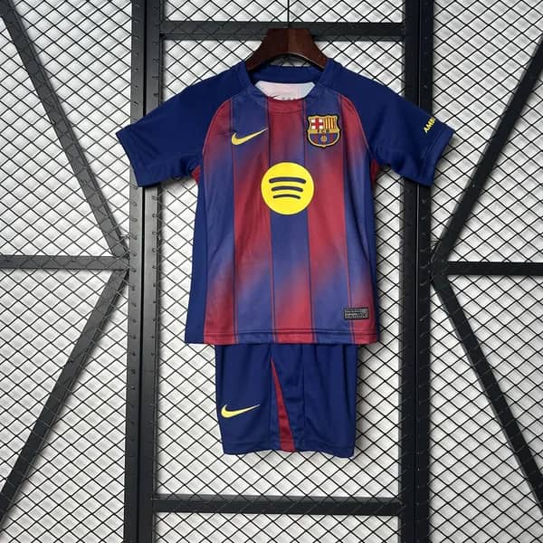 Barcelona Kids Home Kit 2025/26
