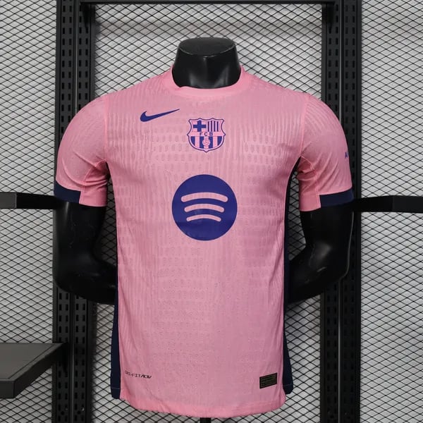 Barcelona 2025/26 Player Pink Jersey