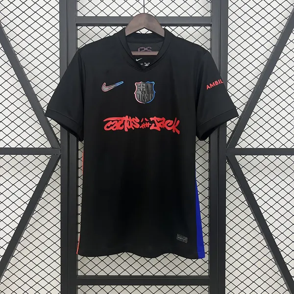 Barcelona x Travis Scott Black 2025/26 Jersey